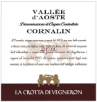 La Crotta di Vigneron Valle d'Aosta Cornalin Rosso 2010 Front Label