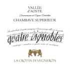 La Crotta di Vigneron Valle d'Aosta Chambave Superieur Quatre Vignobles 2010 Front Label