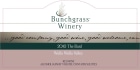 Bunchgrass Winery The Bard 2010 Front Label
