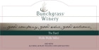 Bunchgrass Winery The Bard 2011 Front Label
