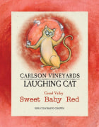 Carlson Vineyards Laughing Cat Sweet Baby Red 2014 Front Label