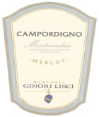 Marchesi Ginori Lisci Montescudaio Campordigno 2007 Front Label