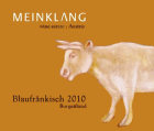 Meinklang Blaufrankisch 2010 Front Label