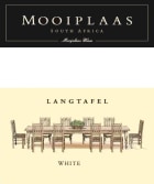 Mooiplaas Wine Estate Langtafel White 2014 Front Label