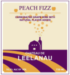 Chateau de Leelanau Peach Fizz Front Label