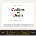 Casillero del Diablo Carmenere 2016 Front Label