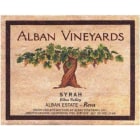 Alban Reva Estate Syrah 2013 Front Label