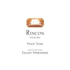 Talley Rincon Vineyard Pinot Noir 2015 Front Label