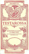 Pasetti Vini Montepulciano d'Abruzzo Testarossa 2010 Front Label