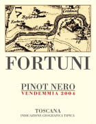 Podere Fortuna Toscana Fortuni Pinot Nero 2004 Front Label