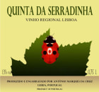 Quinta da Serradinha Vinho Regional Lisboa Branco 2013 Front Label