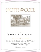 Spottswoode Sauvignon Blanc 2012 Front Label