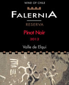 Falernia Reserva Pinot Noir 2012 Front Label