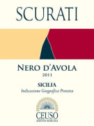 Ceuso Sicilia Scurati 2011 Front Label