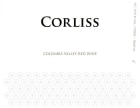 Corliss Red 2008 Front Label