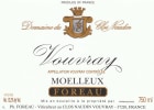Philippe Foreau Vouvray Moelleux Clos Naudin 2011 Front Label