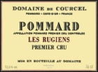Domaine de Courcel Pommard Rugiens Premier Cru 2007 Front Label