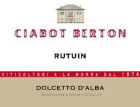 Ciabot Berton Dolcetto d'Alba Rutuin 2012 Front Label