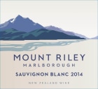 Mount Riley Sauvignon Blanc 2014 Front Label