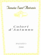 Tenuta Sant'Antonio Colori d'Autunno Passito 2000 Front Label