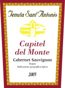 Tenuta Sant'Antonio Capitel del Monte Cabernet Sauvignon 2003 Front Label