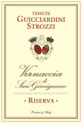 Tenute Guicciardini Strozzi Vernaccia di San Gimignano Riserva 2012 Front Label