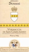 Tenute Guicciardini Strozzi Vernaccia di San Gimignano Titolato Strozzi 2012 Front Label