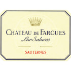 Chateau de Fargues Sauternes (375ml half bottle) 2003 Front Label
