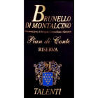 Talenti Brunello di Montalcino Pian Di Conte Riserva 1997 Front Label