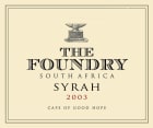 The Foundry Stellenbosch Shiraz 2003 Front Label