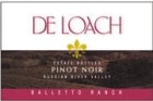 DeLoach Pinot Noir Balletto Ranch 1999 Front Label
