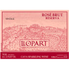 Llopart Brut Reserva Rose 2015 Front Label