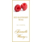 Tomasello Winery Red Raspberry Fruit Wine (500ml) Front Label