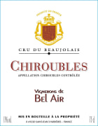 Vignerons de Bel-Air Chiroubles 2012 Front Label