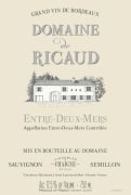 Vignobles Chaigne et Fils Entre-deux-Mers Domaine de Ricaud 2011 Front Label