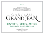 Vignobles Dulon Entre-deux-Mers Chateau Grand Jean 2011 Front Label
