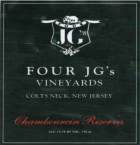 Four JG's Vineyards Chambourcin Riserva 2004 Front Label