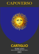 Vini Capoverso Toscana Cartiglio 2003 Front Label