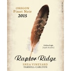 Raptor Ridge Shea Vineyard Pinot Noir 2015 Front Label