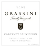 Grassini Family Vineyards and Winery Estate Cabernet Sauvignon 2007 Front Label