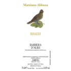 Abbona Rinaldi Barbera d'Alba 2015 Front Label
