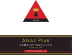 Atlas Peak Howell Mountain Cabernet Sauvignon 2006 Front Label