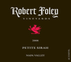 Robert Foley Vineyards Petite Sirah 2008 Front Label