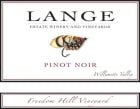 Lange Winery Freedom Hill Vineyard Pinot Noir 2009 Front Label