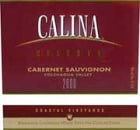 Calina Cabernet Sauvignon 2000 Front Label