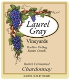 Laurel Gray Vineyards Barrel Fermented Chardonnay 2014 Front Label