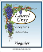 Laurel Gray Vineyards Viognier 2013 Front Label