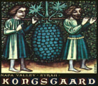 Kongsgaard Syrah 2012 Front Label