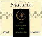 Matariki Sauvignon Blanc 2007 Front Label