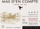 Celler Cal Pla Mas d'En Compte 2007 Front Label